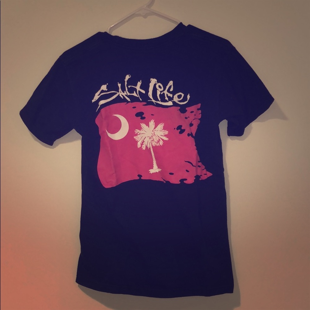 Navy blue Salt Life shirt